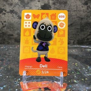 Deli #035 Animal Crossing Amiibo Card